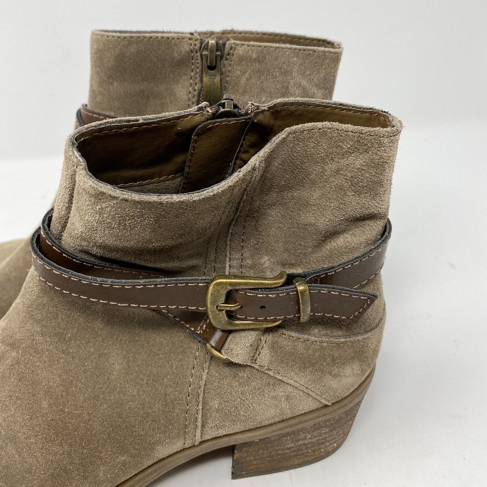 Bjorndal Karla Suede Women's Ankle Booties Size 8 - Picture 5 of 12
